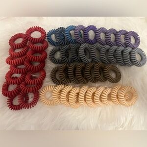 50 pcs matte texture cord hair band